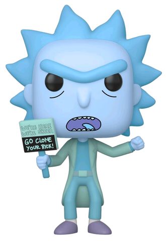 Figurine Funko Pop! N°659 - Rick Et Morty - Clone De Rick En Hologramme